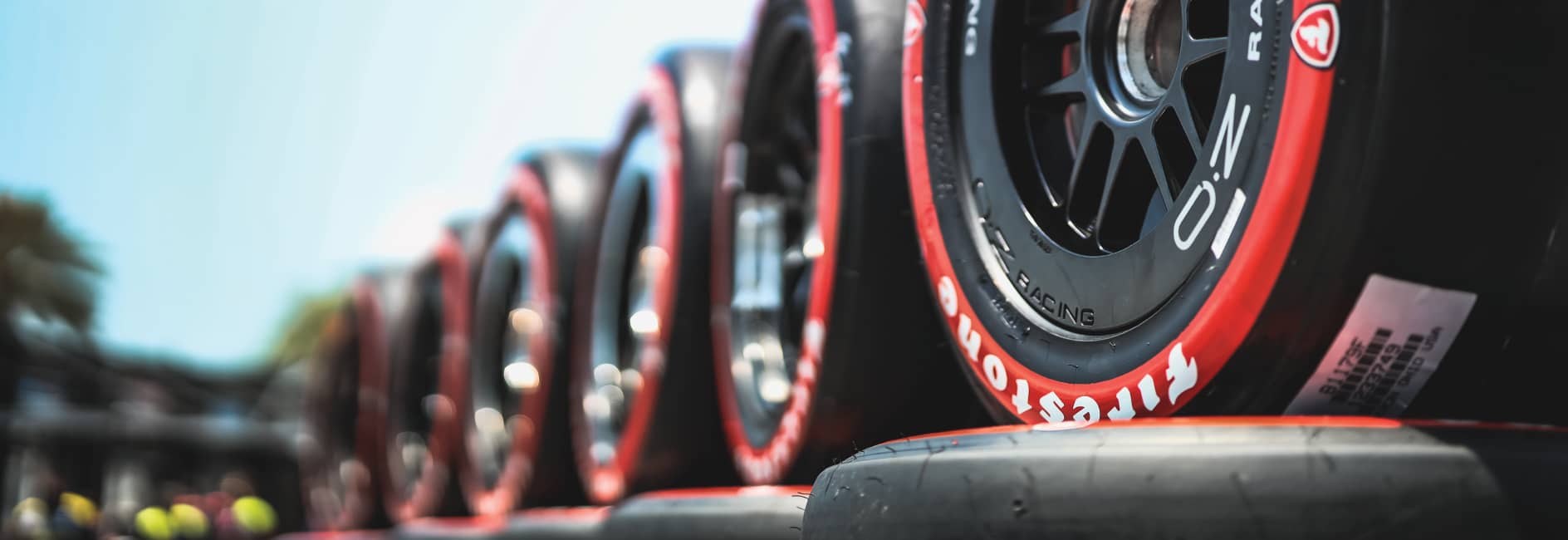 Detroit Racing Tires Red Sidewall
